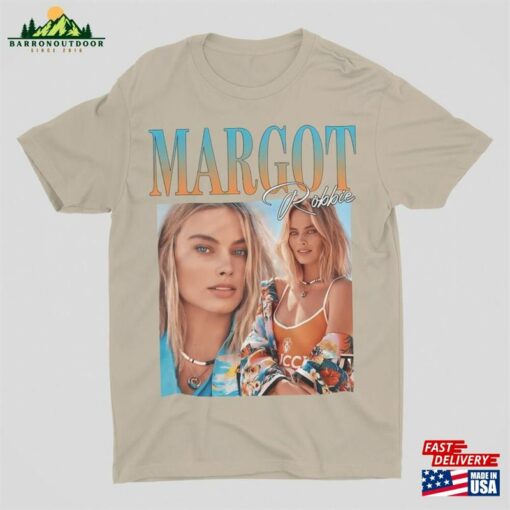 Margot Robbie Vintage Retro Shirt Barbie 2023 Hoodie Sweatshirt