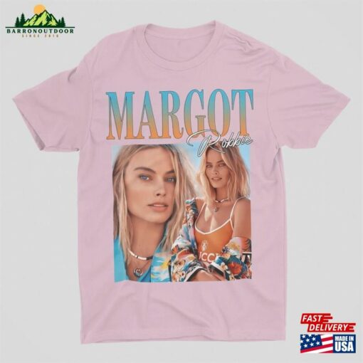 Margot Robbie Vintage Retro Shirt Barbie 2023 Hoodie Sweatshirt