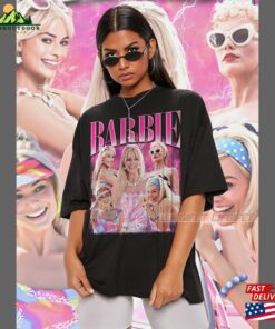 Margot Robbie Vintage Retro Shirt Barbie 2023 Movie F Buy Now Luxuries Com Ken Sweatshirt T-Shirt
