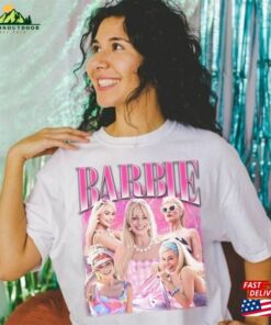 Margot Robbie Vintage Retro Shirt Barbie 2023 Sweatshirt Unisex Margot Robbie Vintage Retro Shirt Barbie 2023 Sweatshirt Unisex