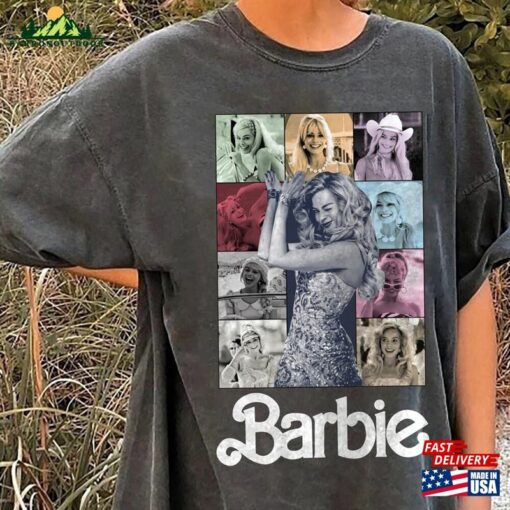 Margot Robbie Vintage Retro Shirt Barbie 2023 Sweatshirt Unisex