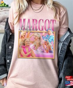 Margot Robbie Vintage Shirt Funny Movie Tee Barbie Oppenheimer T Shirt Sweatshirt 3