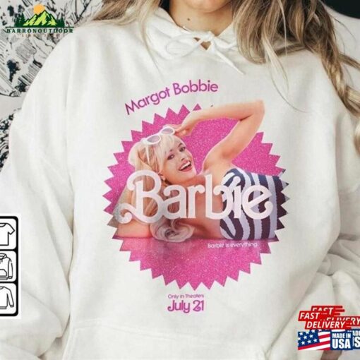 Margot Vintage Shirt Barbenheimer Barbie 2023 T-Shirt Hoodie