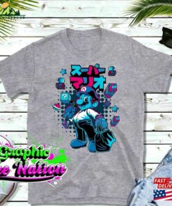 Mario Bros Co Shirt The Super Movie T-Shirt Classic