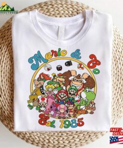 Mario Co Est 1985 Shirt The Super Bros Movie Main Street Usa Unisex Sweatshirt
