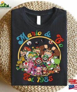 Mario Co Est 1985 Shirt The Super Bros Movie Main Street Usa Unisex Sweatshirt 2 Mario Co Est 1985 Shirt The Super Bros Movie Main Street Usa Unisex Sweatshirt 3