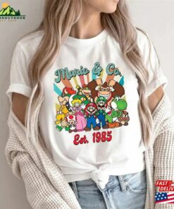Mario Co Shirt The Super Bros Movie Hoodie T-Shirt