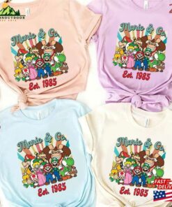 Mario Co Shirt The Super Bros Movie Hoodie T Shirt 4