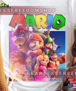 Mario Movie 2023 Shirt Bros Luigi Hoodie Unisex