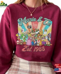 Mario Shirt Return To Co Hoodie T-Shirt