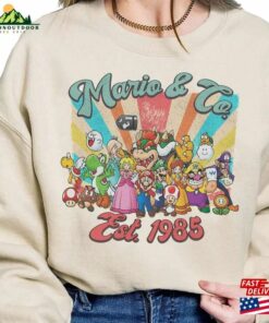 Mario Shirt Return To Co Hoodie T-Shirt