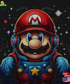 Mario Star Lord Mashup Shirt Unisex Graphic Tee Movie Sweatshirt
