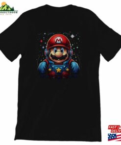 Mario Star Lord Mashup Shirt Unisex Graphic Tee Movie Sweatshirt 2 Mario Star Lord Mashup Shirt Unisex Graphic Tee Movie Sweatshirt 3