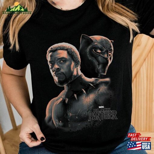 Marvel Black Panther 2 Movie Portrait T-Shirt Legend King T’chala Chadwick Boseman Wakanda Forever Shirt Sweatshirt