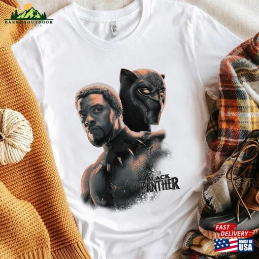 Marvel Black Panther 2 Movie Portrait T-Shirt Legend King T’chala Chadwick Boseman Wakanda Forever Shirt Sweatshirt