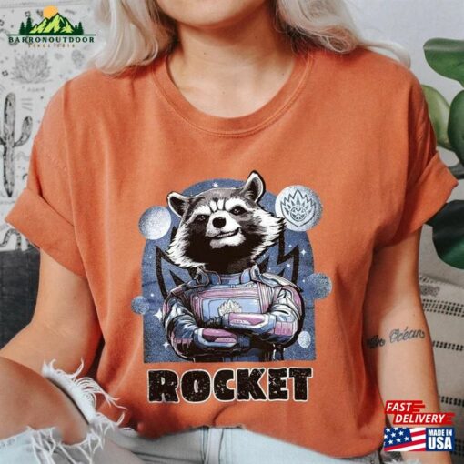 Marvel Gifts Shirt Studio Guardians Of The Galaxy Vol 3 Rocket Raccoon T-Shirt Classic