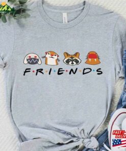 Marvel Gotg 2023 Good Friends Rocket Lylla Floor Teefs Shirt Mcu Comic Fans Unisex T Shirt Family Birthday Gift Adult Kid Toddler Tee Hoodie 3