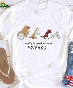 Marvel Gotg Good To Have Friends Rocket Lylla Floor Teefs Shirt Mcu Comic Fans Unisex T-Shirt Family Birthday Gift Adult Kid Toddler Tee Sweatshirt