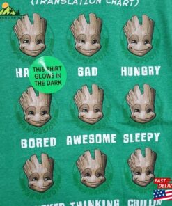 Marvel Guardians Of The Galaxy Moody Groot T-Shirt Shirt Hoodie