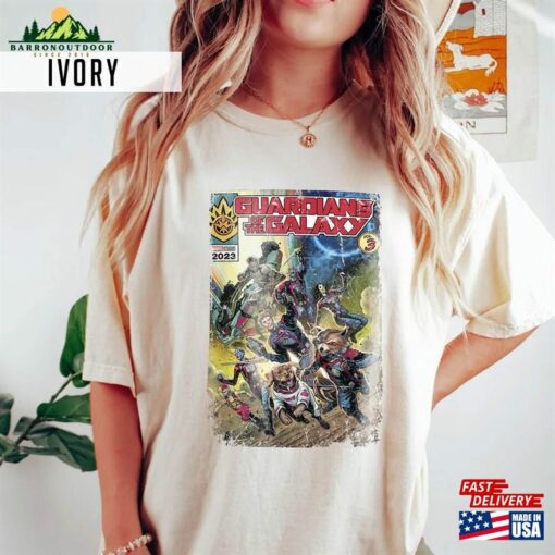 Marvel Guardians Of The Galaxy Shirt Avengers Comfort Colors Star Classic T-Shirt