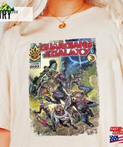 Marvel Guardians Of The Galaxy Shirt Avengers Comfort Colors Super Hero Hoodie Sweatshirt