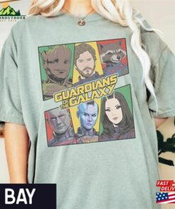 Marvel Guardians Of The Galaxy Shirt Avengers Comfort Colors Super Hero Hoodie Unisex 3