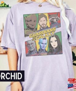 Marvel Guardians Of The Galaxy Shirt Avengers Comfort Colors Super Hero Hoodie Unisex 4