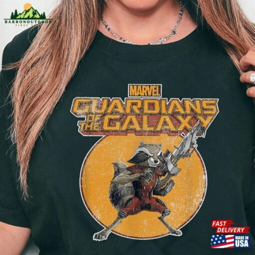 Marvel Guardians Of The Galaxy Shirt Vintage Comic Rocket Movie 2023 Classic Sweatshirt