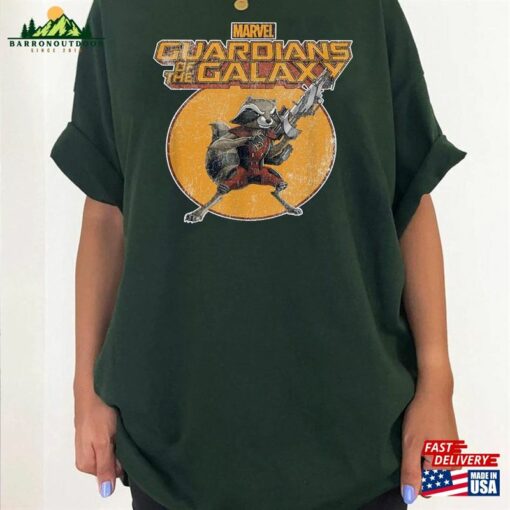 Marvel Guardians Of The Galaxy Shirt Vintage Comic Rocket Movie 2023 Classic Sweatshirt