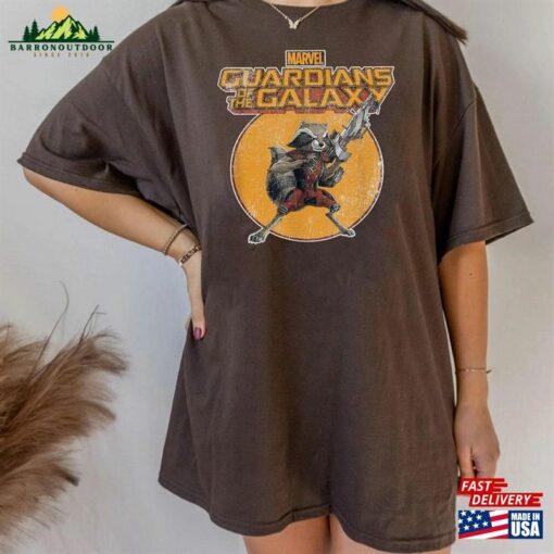 Marvel Guardians Of The Galaxy Shirt Vintage Comic Rocket Movie 2023 Classic Sweatshirt