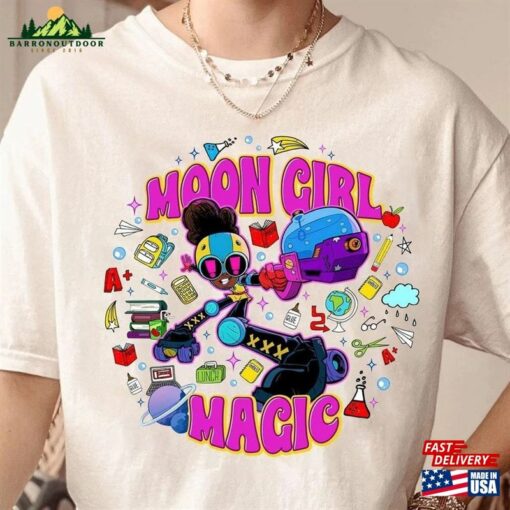 Marvel Moon Girl T-Shirt And Devil Dinosaur Shirt Disney Sweatshirt