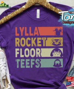 Marvel Movie 2023 Guardians Friends Lylla Teefs Floor Rocket Raccoon Retro Shirt Mcu Fans Studios Disneyland Family Holiday Gift Unisex Hoodie