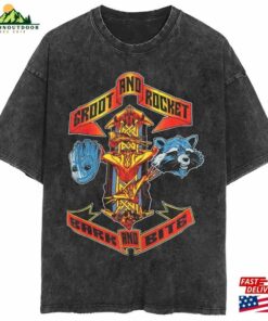 Marvel Rocket Groot New Guardians Of The Galaxy T-Shirt Shirt Sweatshirt Classic