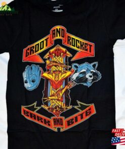 Marvel Rocket Groot New Guardians Of The Galaxy T Shirt Shirt Sweatshirt Classic 3