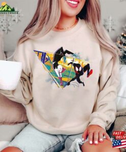 Marvel Spider Man Across The Unisex Hoodie 4