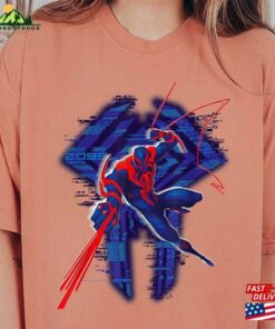 Marvel Spider Man Across The Verse 2099 Glitch T-Shirt Classic Unisex