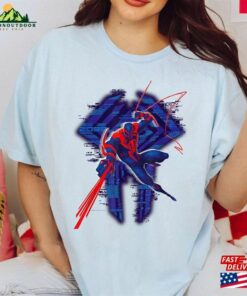Marvel Spider Man Across The Verse 2099 Glitch T Shirt Classic Unisex 3