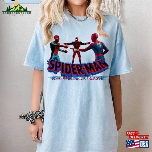 Marvel Spider Man Across The Verse Funny Shirt Unisex Classic