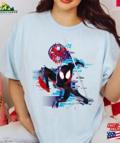 Marvel Spider Man Across The Verse Miles Glitch T-Shirt Unisex