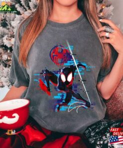 Marvel Spider Man Across The Verse Miles Glitch T-Shirt Unisex 3 Marvel Spider Man Across The Verse Miles Glitch T Shirt Unisex 4