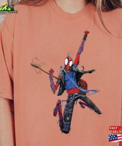 Marvel Spider Man Across The Verse Punk Spidey T-Shirt Classic Unisex