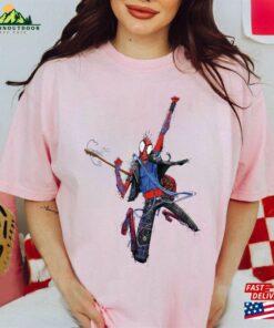 Marvel Spider Man Across The Verse Punk Spidey T-Shirt Classic Unisex