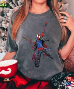 Marvel Spider Man Across The Verse Punk Spidey T-Shirt Classic Unisex 2 Marvel Spider Man Across The Verse Punk Spidey T Shirt Classic Unisex 3