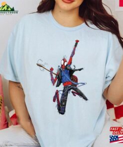 Marvel Spider Man Across The Verse Punk Spidey T-Shirt Classic Unisex 3 Marvel Spider Man Across The Verse Punk Spidey T Shirt Classic Unisex 4
