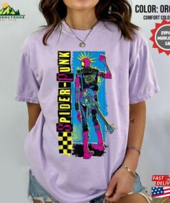 Marvel Spider Man Across The Verse Spiderpunk T-Shirt Hoodie