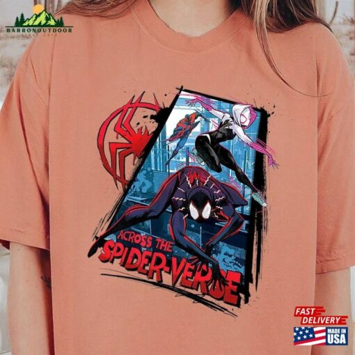 Marvel Spider Man Across The Verse T-Shirt Classic