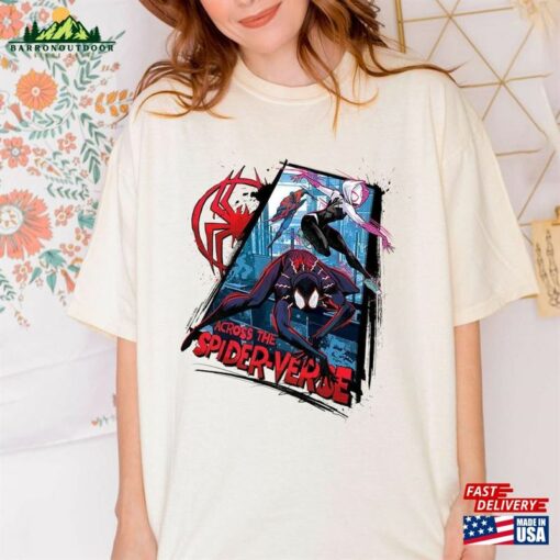 Marvel Spider Man Across The Verse T-Shirt Classic