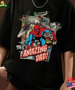 Marvel Spider Man Amazing Dad Comfort Colors® Shirt Unisex Sweatshirt