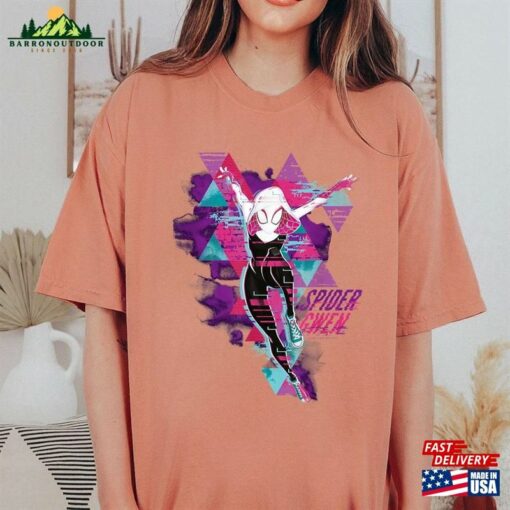 Marvel Spider Man Into The Verse Gwen Stacy Hearts Classic Unisex