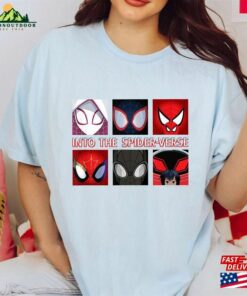 Marvel Spider Man Into The Verse Heroes T Shirt Hoodie 4